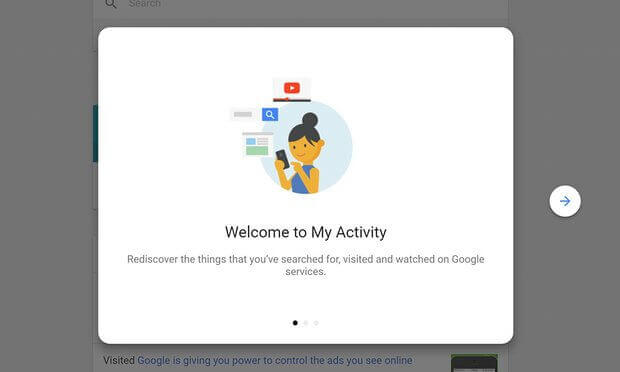 screenshot of Google Discover