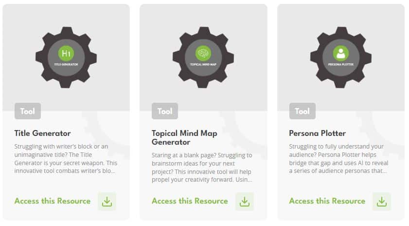 Tools and resources