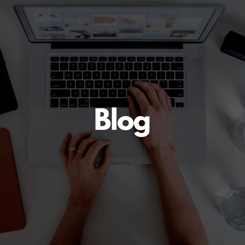 Blog button