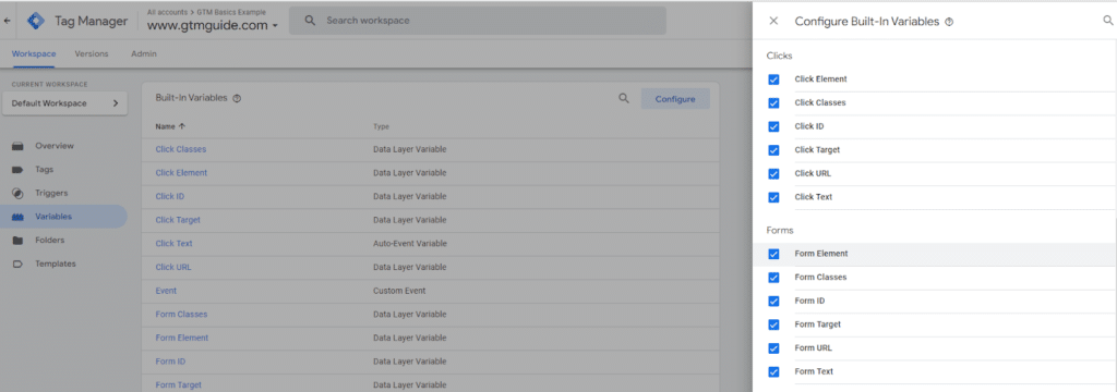How to set up Google Tag Manager (step 5 screenshot 2)