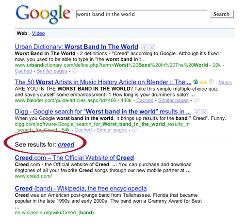 GoogleBomb 1