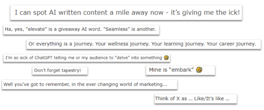 Reddit comments