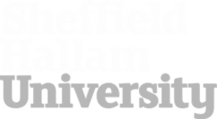 sheffield hallam university brand logo