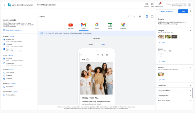 Ad Creative Studio screenshot